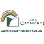 AGRADECIMIENTOS DE LAS FAMILIAS